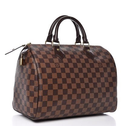 Louis Vuitton Damier Ebene Speedy 30 3 of 13