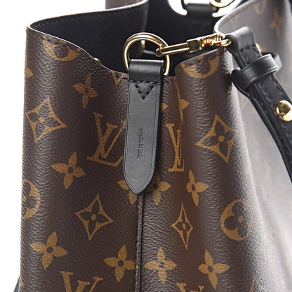 Louis Vuitton Monogram Neonoe MM Black 7 of 12
