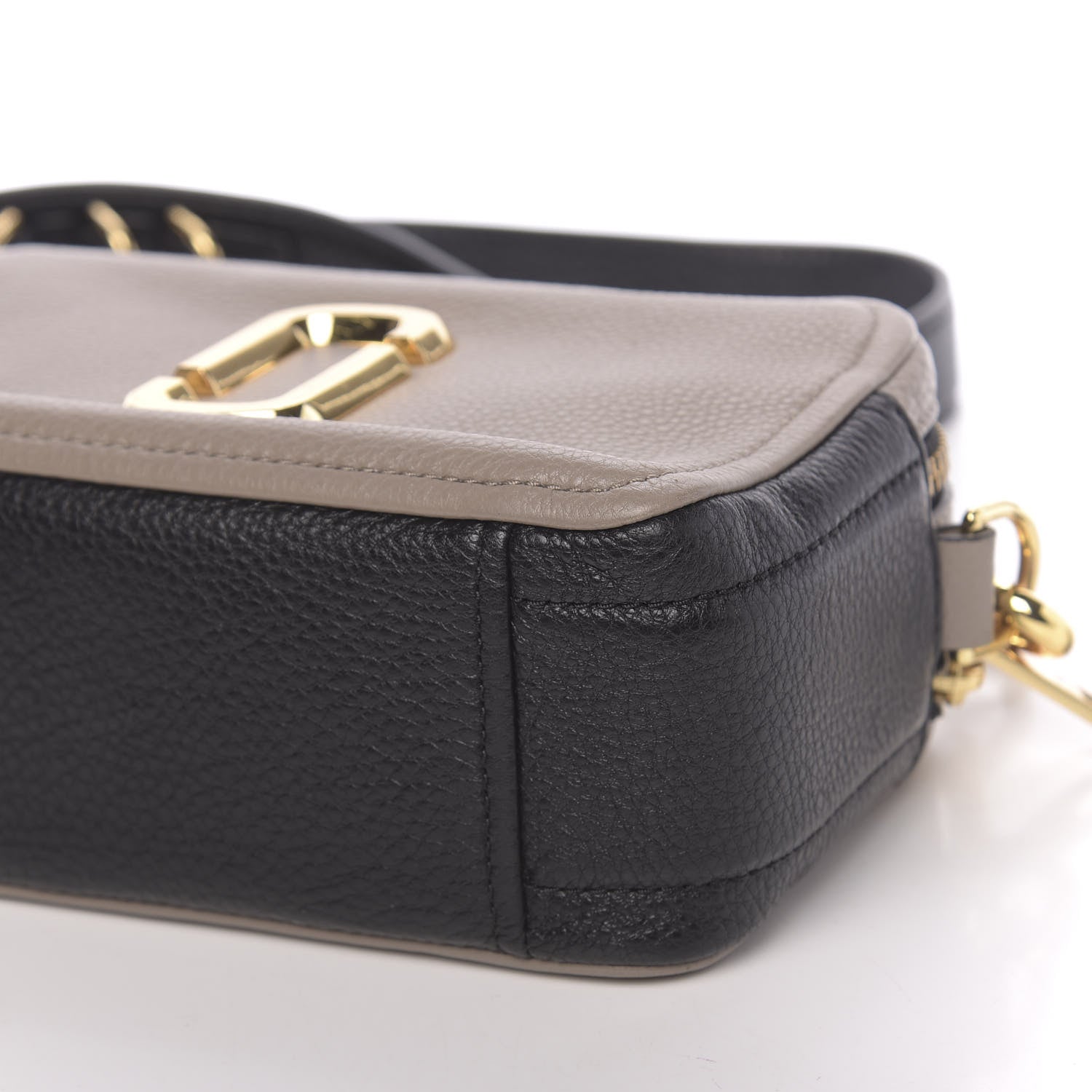 Marc Jacobs Supple Natural Grain Calfskin The Softshot 21 Bag Cement Multi 11 of 11