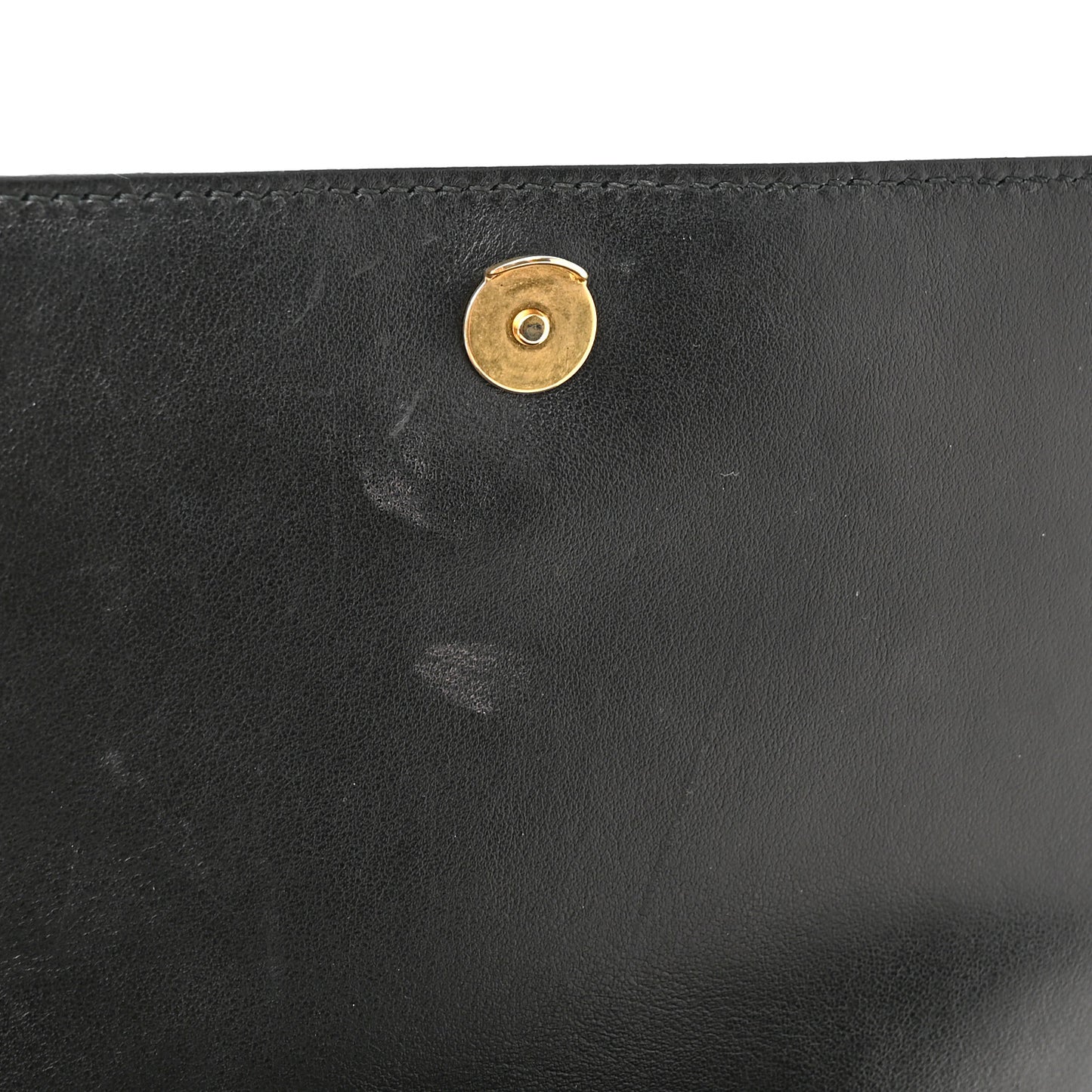 City Calf Saffiano Animalier Cahier Bag Black