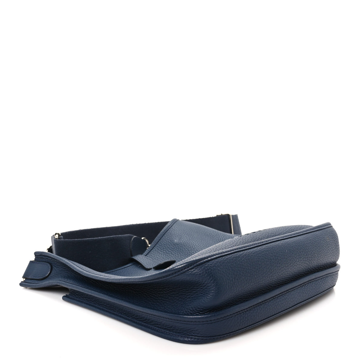 Hermes Taurillon Clemence EVELYNE III Bleu Ocean 4 of 12