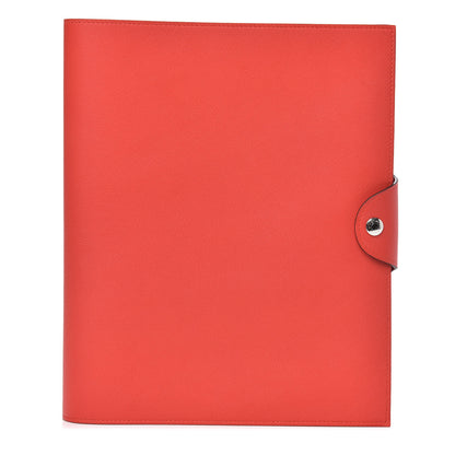 Hermes Swift Ulysse MM Notebook Cover Rouge Tomate 1 of 8