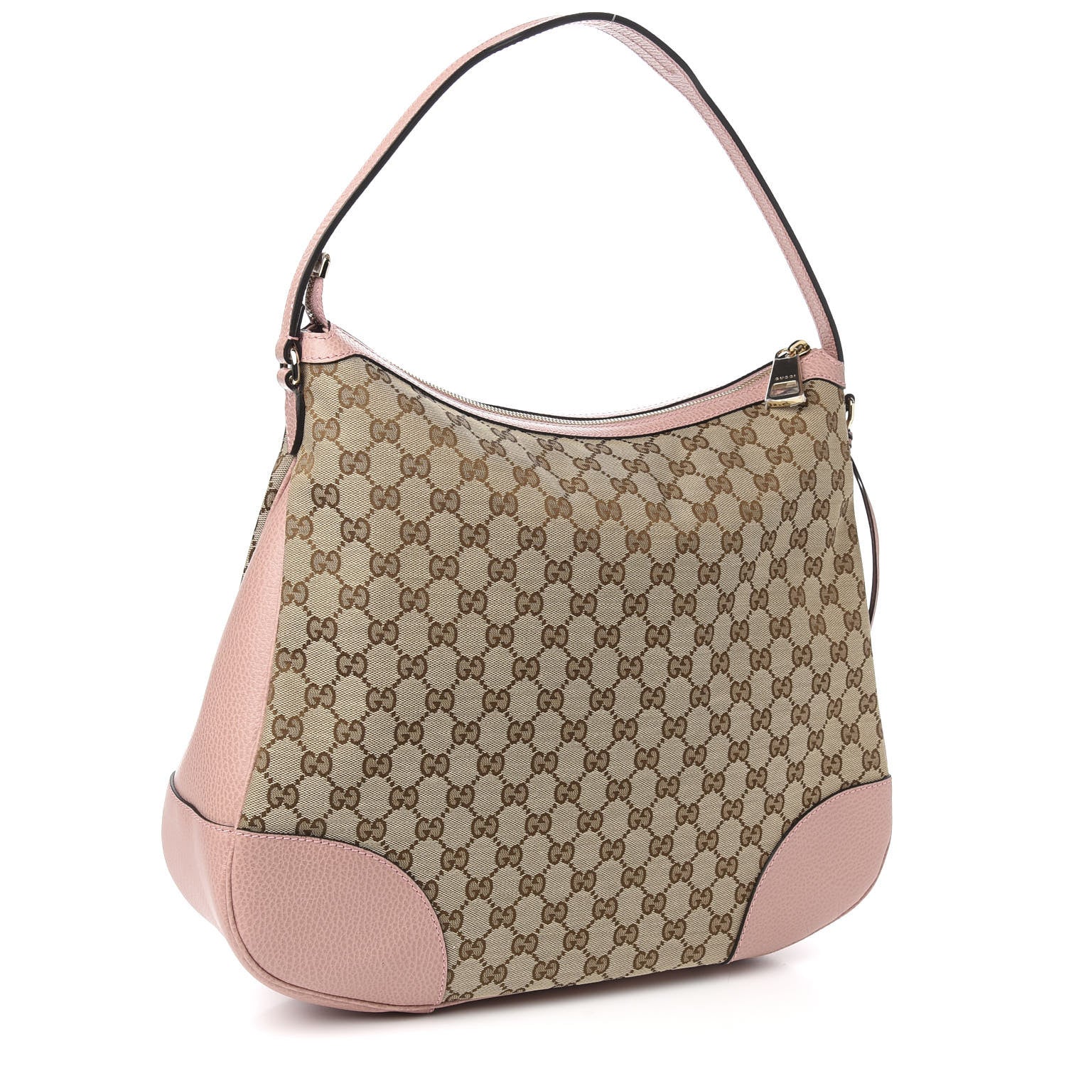 Gucci GG Monogram Large Margaux Hobo Beige Soft Pink 2 of 9