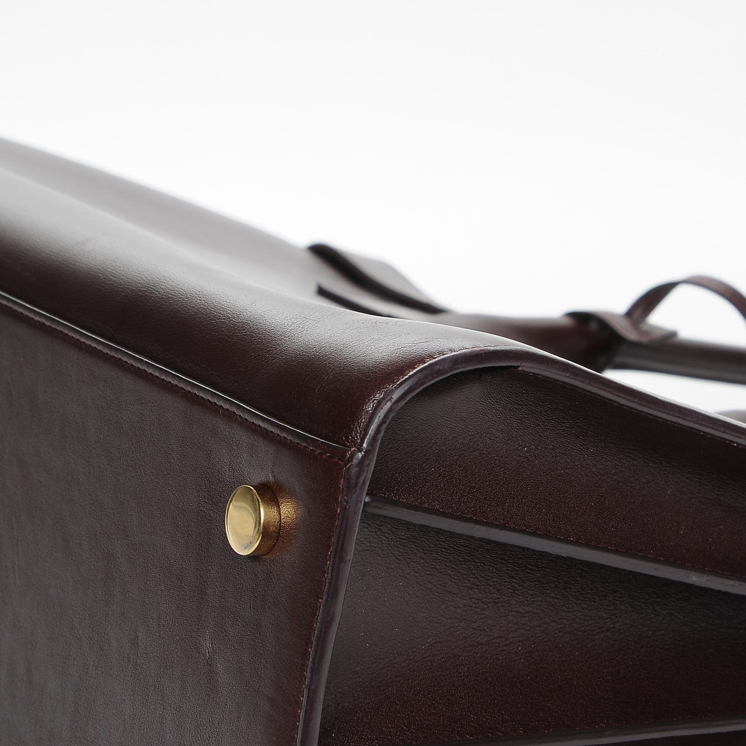 Saint Laurent Calfskin Large Sac De Jour Carryall Amarena 11 of 12