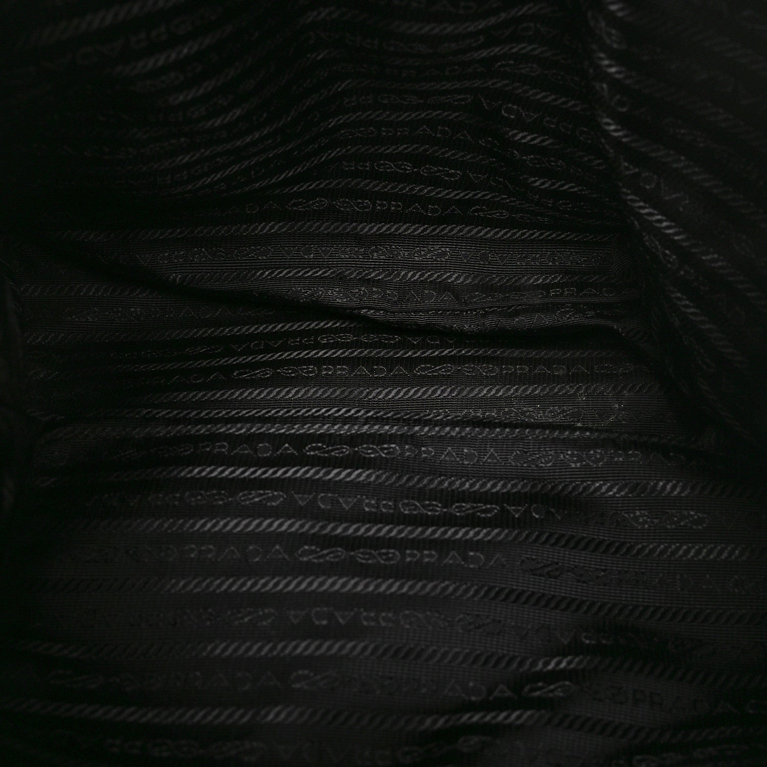 Prada Tessuto Nylon Saffiano Vela Medium Backpack Black 6 of 10