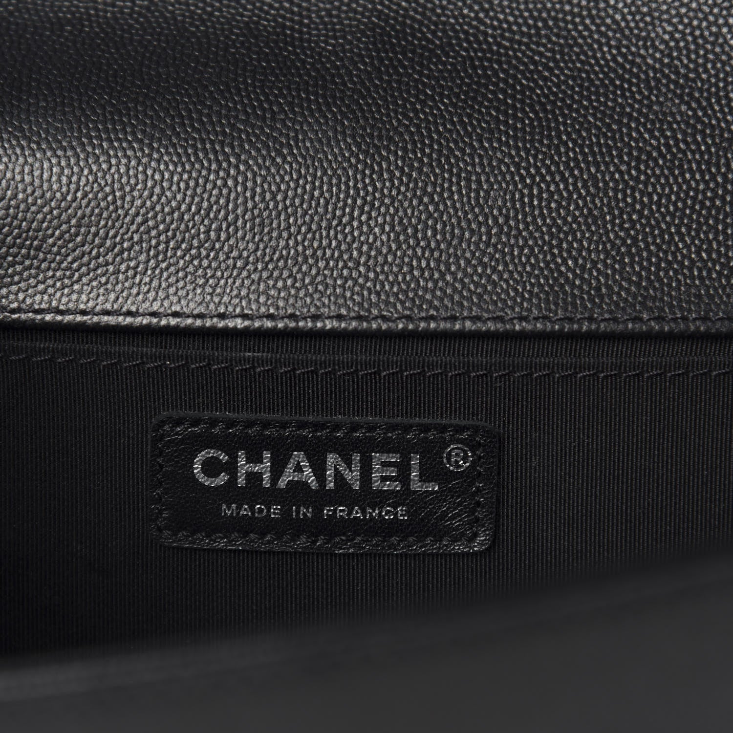 Chanel Caviar Quilted Medium Boy Flap So Black 8 of 11