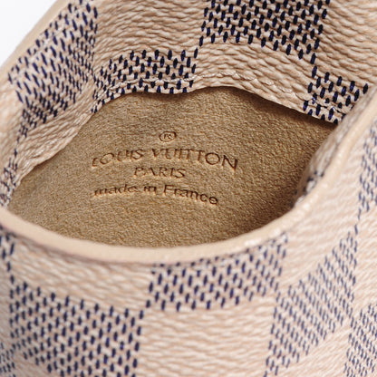 Louis Vuitton Damier Azur Sunglass Case MM 5 of 7