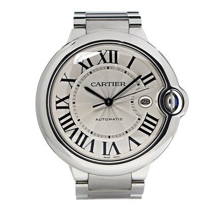 Cartier Stainless Steel 42mm Ballon Bleu De Automatic Watch 1 of 5