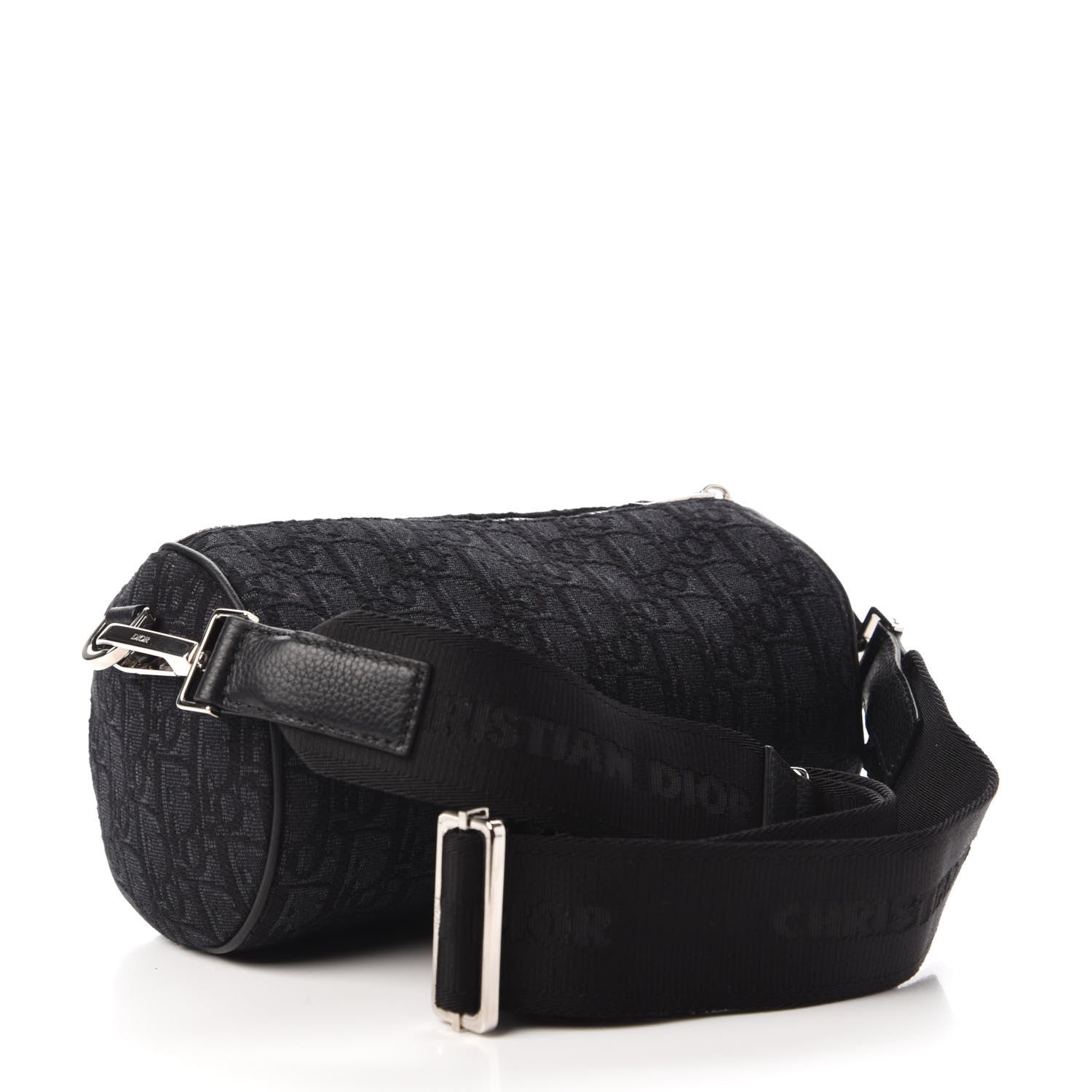 Christian Dior Oblique Roller Messenger Bag Black 3 of 9