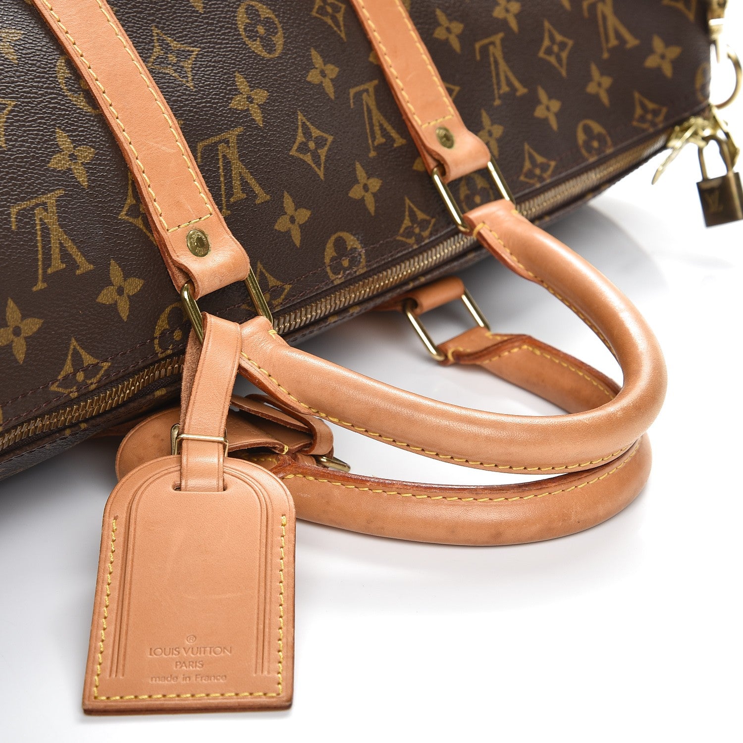 Louis Vuitton Monogram Keepall Bandouliere 50 15 of 15
