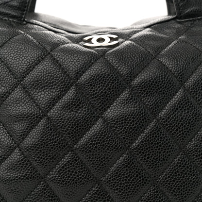 Chanel Caviar Quilted Bowler Black 8 of 11