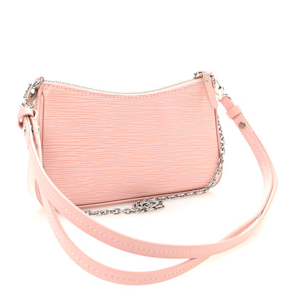 Louis Vuitton Epi Easy Pouch On Strap Rose Ballerine 4 of 10