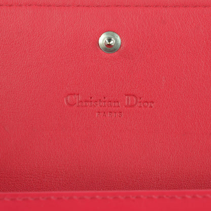 Christian Dior Patent Cannage Rendez-vous Chain Wallet Pink 5 of 8