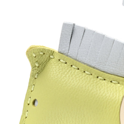 Hermes Milo Lambskin Grigri Rodeo Pegase Horse Bag Charm PM Jaune Bourgeon Bleu Brume Nata 5 of 6