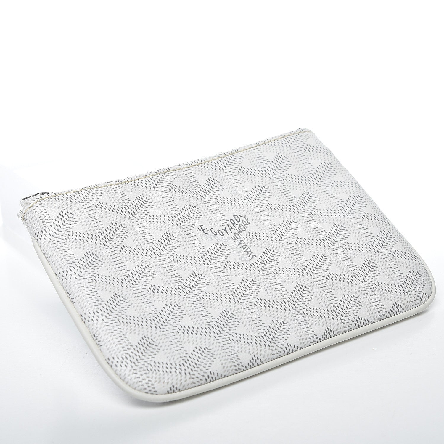 Goyard Goyardine Mini Senat Pochette White 4 of 8
