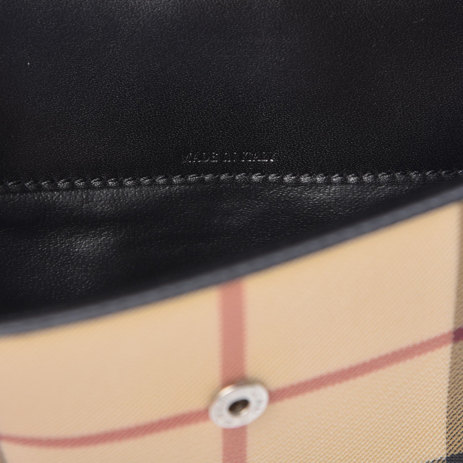 Burberry House Check Continental Wallet Black 7 of 9
