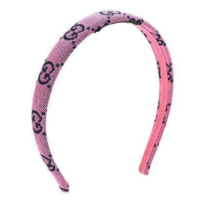Gucci Monogram Headband Pink 2 of 4