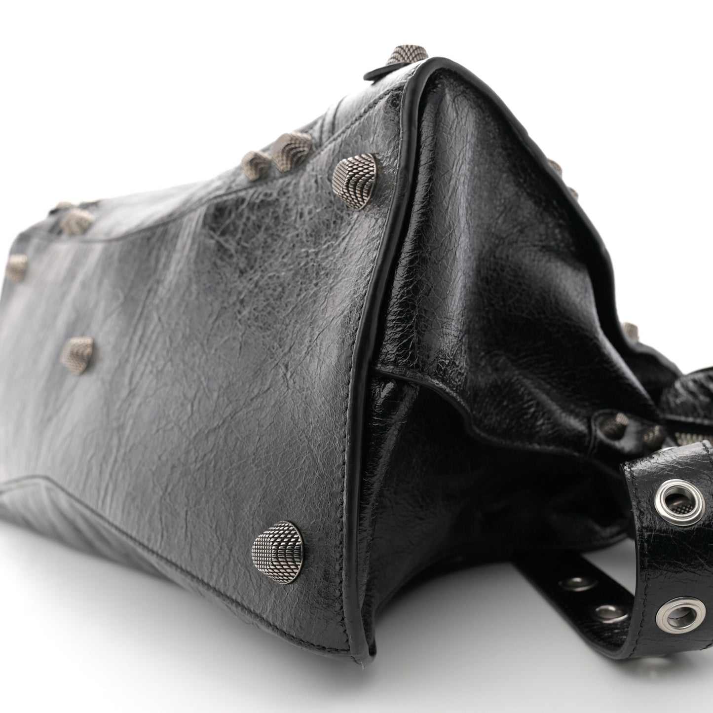 Agneau Arena Neo Cagole City Handbag Black