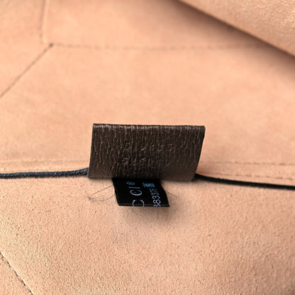 Gucci GG Supreme Monogram Web Large Ophidia Vertical Shopping Tote Brown 7 of 10