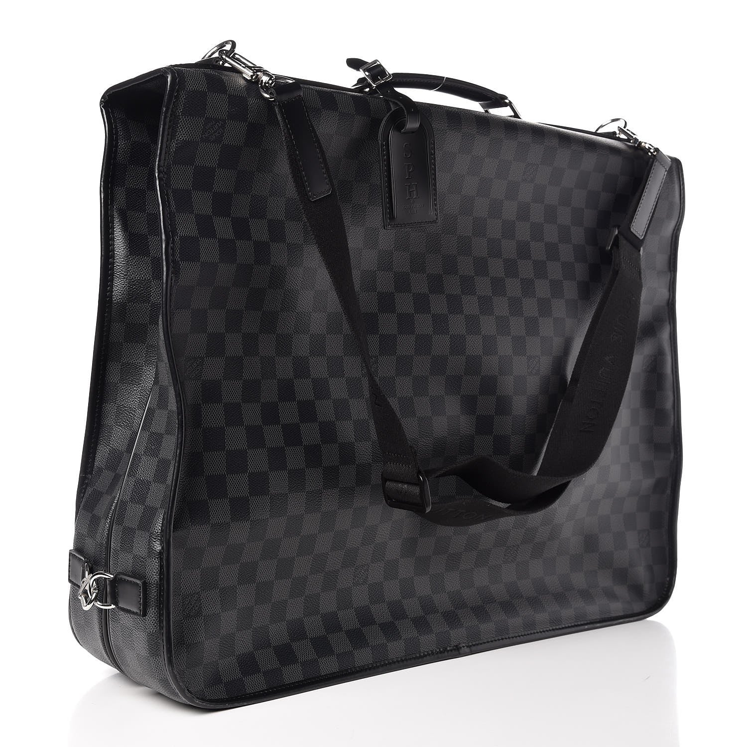 Louis Vuitton Damier Graphite Garment Bag 3 Hangers 3 of 7