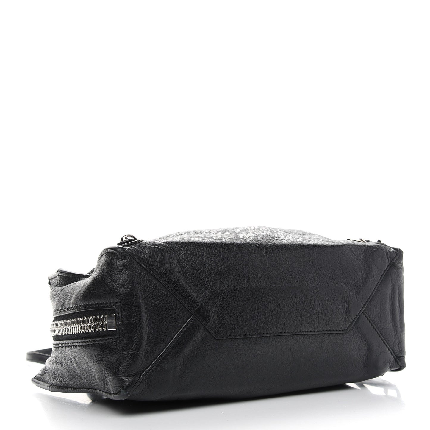 Veau Papier A6 Zip Around Tote Black
