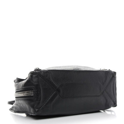 Balenciaga Veau Papier A6 Zip Around Tote Black 4 of 11