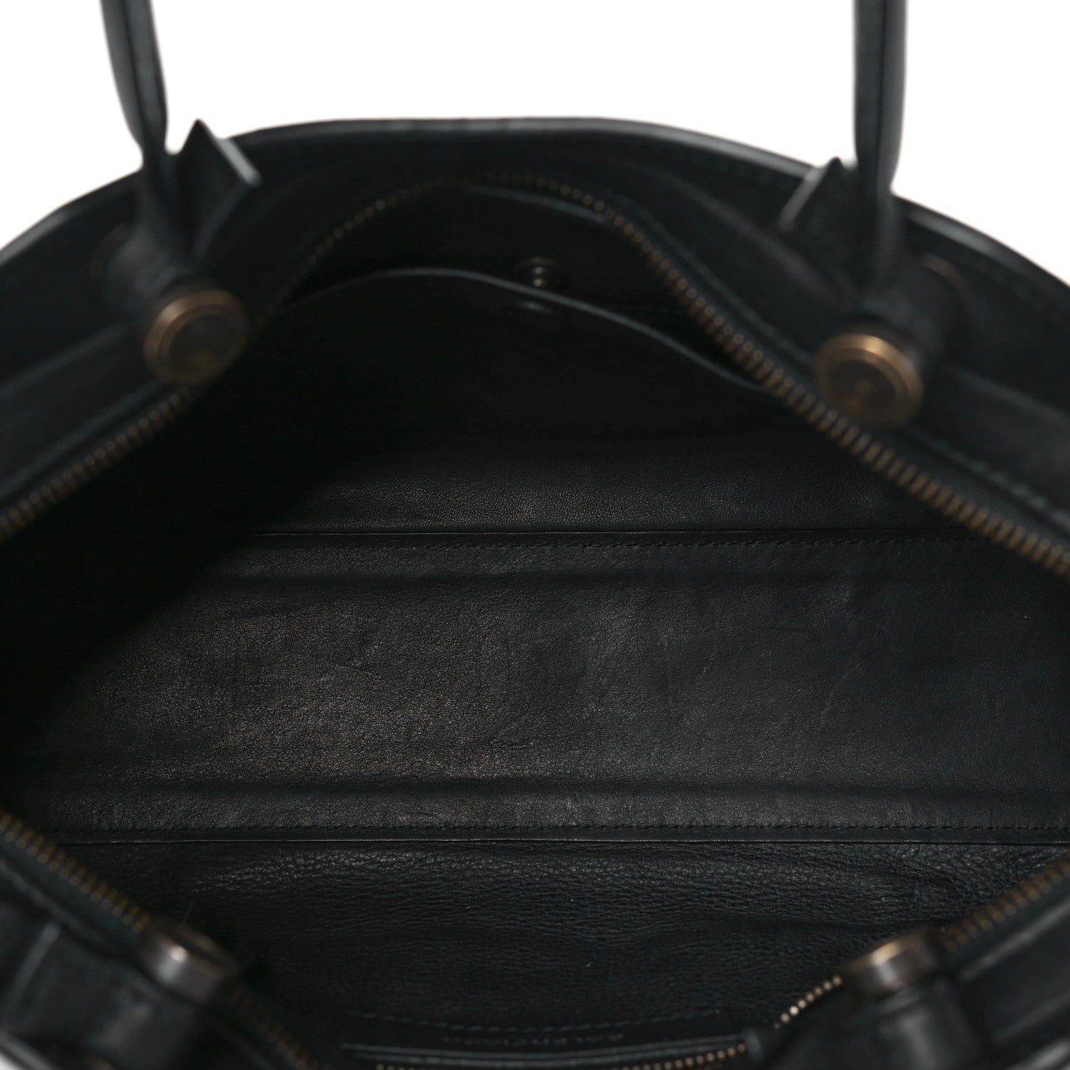 Balenciaga Veau Soyeux Perforated Blackout Hardware S City Black 6 of 13