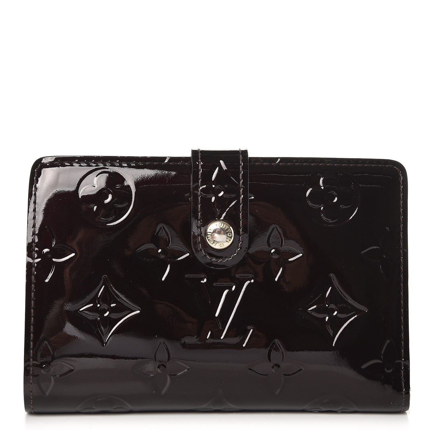 Louis Vuitton Vernis French Purse Wallet Amarante 1 of 8