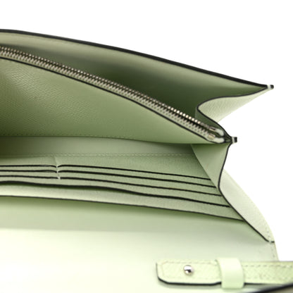 Hermes Epsom Constance Long To Go Wallet Vert Fizz 5 of 10