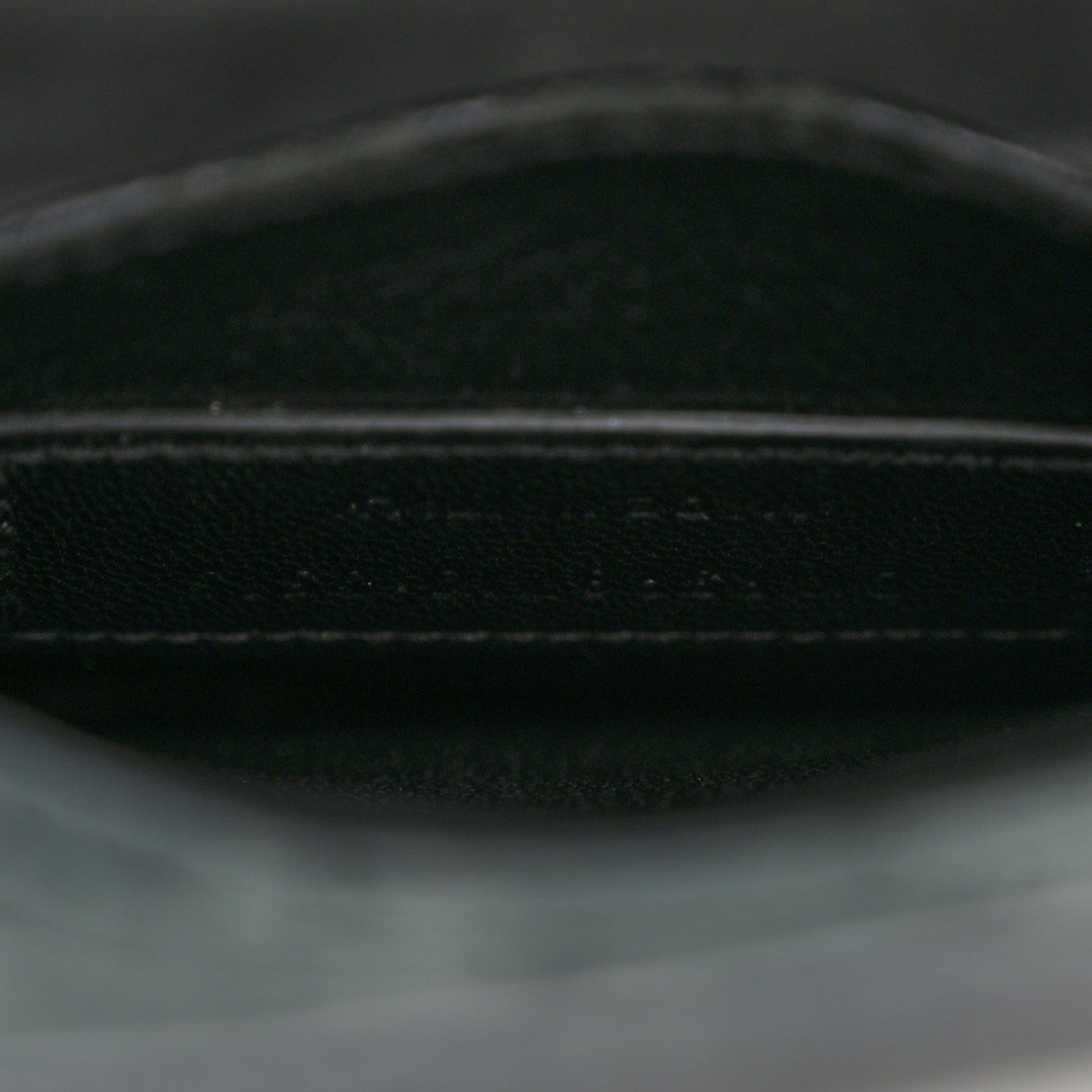 Saint Laurent Calfskin Crocodile Embossed Baby Sac de Jour Dusty Black 7 of 12