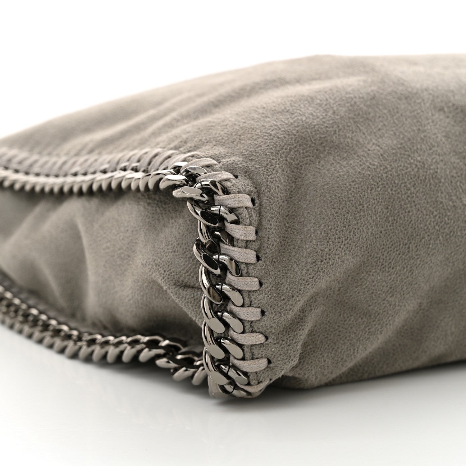 Stella McCartney Shaggy Deer Small Falabella Tote Light Grey 9 of 10