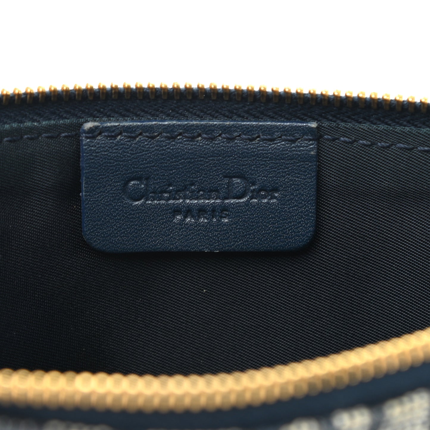 Monogram Mini Saddle Pochette Navy