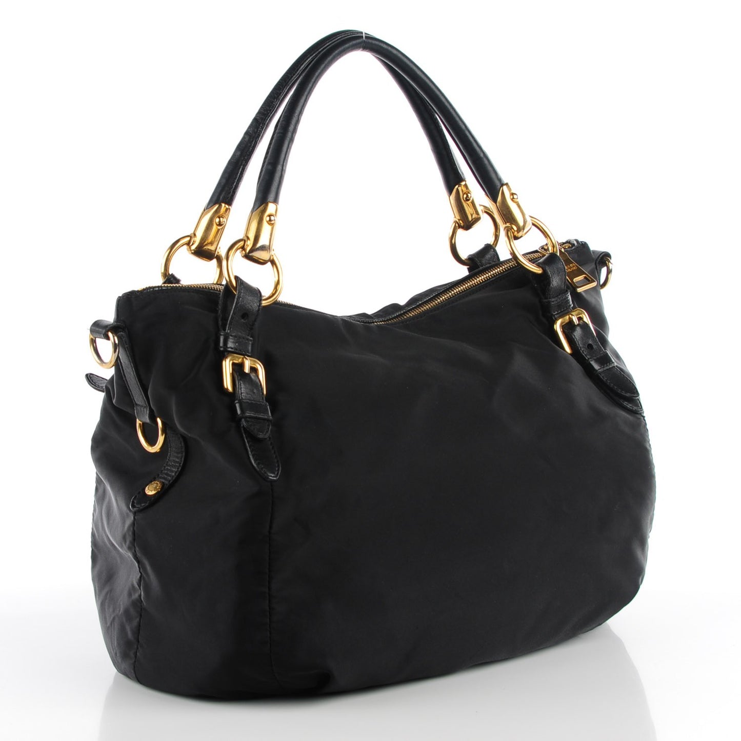 Tessuto Soft Calf Tote Nero Black