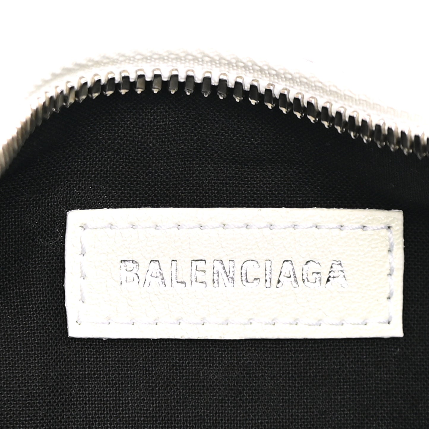 Agneau Arena Le Cagole Shoulder Bag XS Optic White