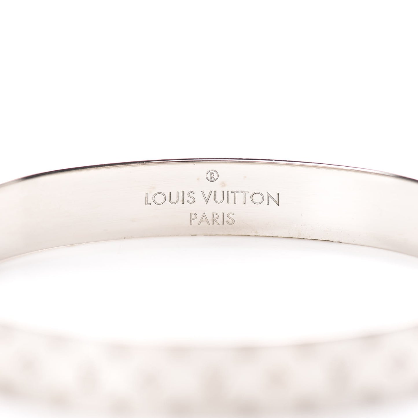 Palladium Monogram Nanogram Cuff M