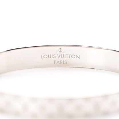 Louis Vuitton Palladium Monogram Nanogram Cuff M 4 of 6