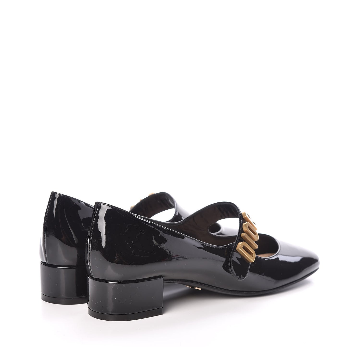 Patent Baby-D Ballet Pumps 36 Black