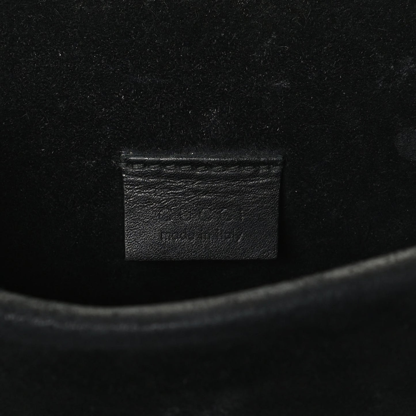 GG Supreme Monogram Mini Dionysus Shoulder Bag Black