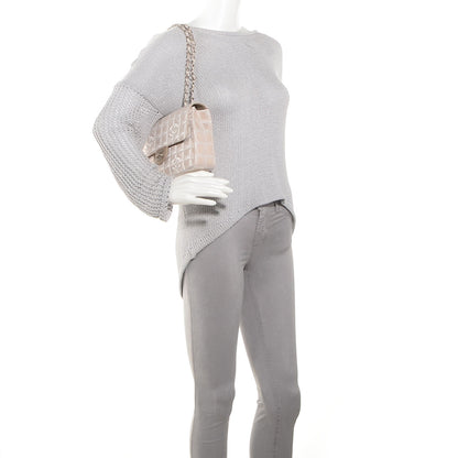 Chanel Nylon Travel Medium Flap Light Beige 2 of 8