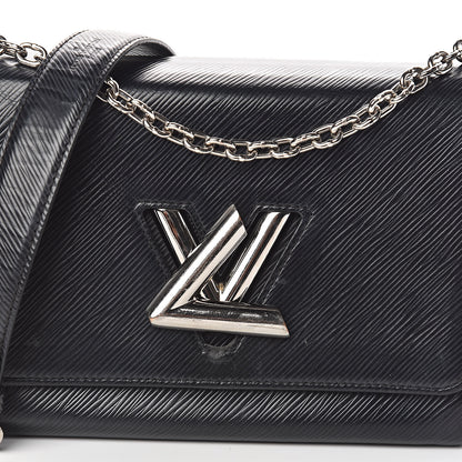 Louis Vuitton Epi Twist Shoulder Bag MM Black 7 of 9
