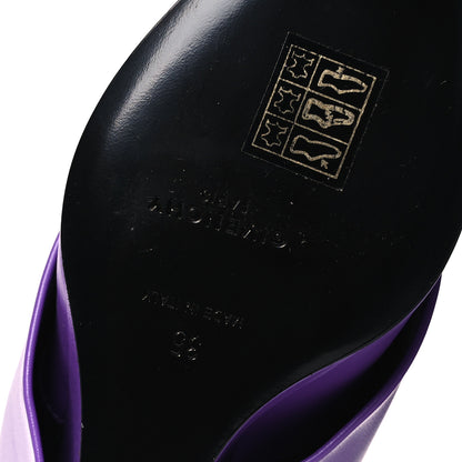 Givenchy Calfskin Shark Lock Ankle Boots 35 Ultraviolet 8 of 16
