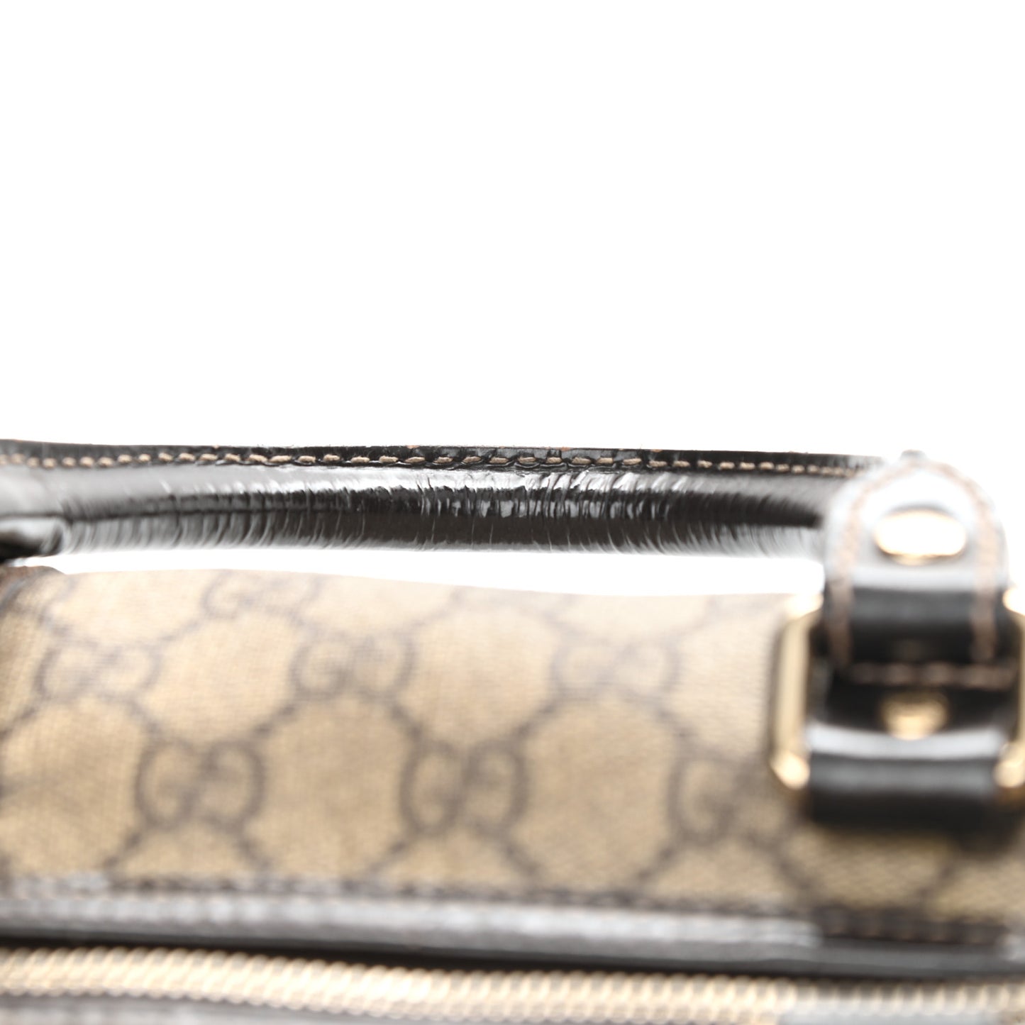 GG Plus Monogram Medium Joy Boston Dark Brown