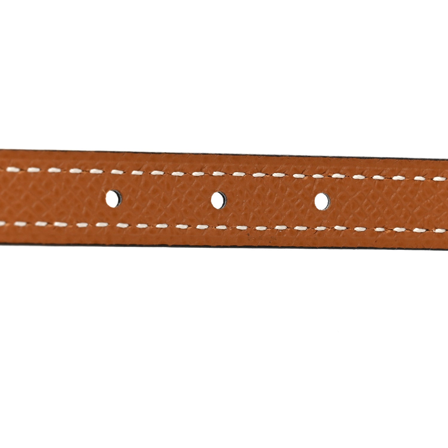 Hermes Swift Epsom 13mm Gamma Belt 75 30 Black Gold 4 of 5