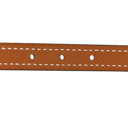 Hermes Swift Epsom 13mm Gamma Belt 75 30 Black Gold 4 of 5