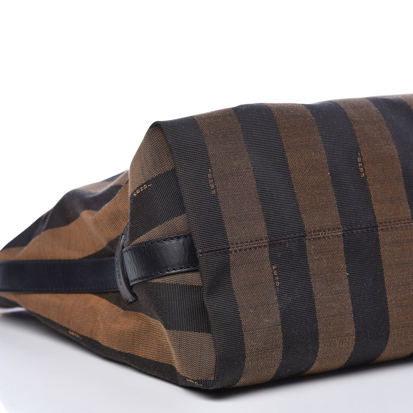 Pequin Cuoio Vegetale Large Hobo Tobacco Rosso Black