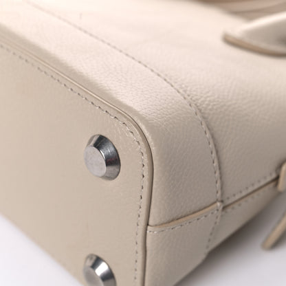 Balenciaga Grained Calfskin XXS Ville Top Handle Bag Beige 10 of 20