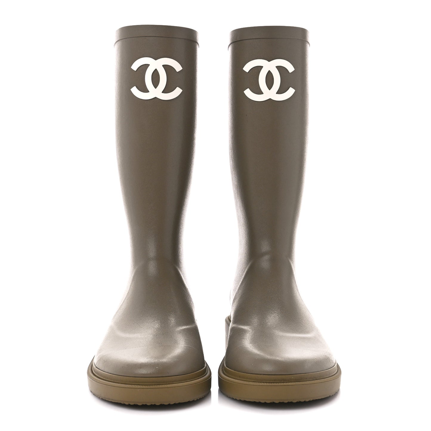 Caoutchouk CC High Boots 39 Dark Beige