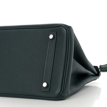 Hermes Togo Birkin 30 Vert Cypress 10 of 20