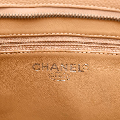 Chanel Caviar Quilted Medallion Tote Beige 6 of 16