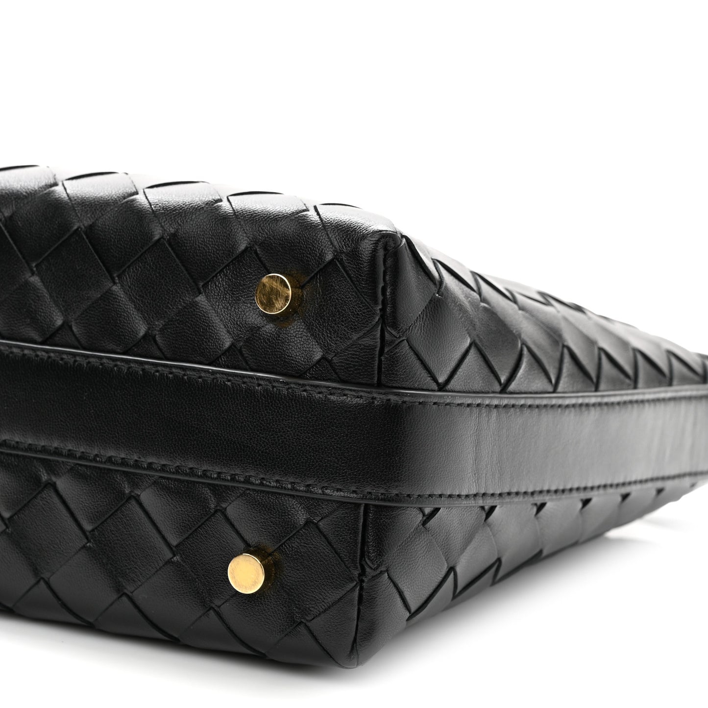 Calfskin Nappa Intrecciato Mini Wallace Black